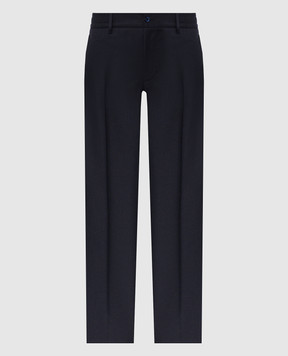 Bertolo Cashmere Синие брюки 000305001391