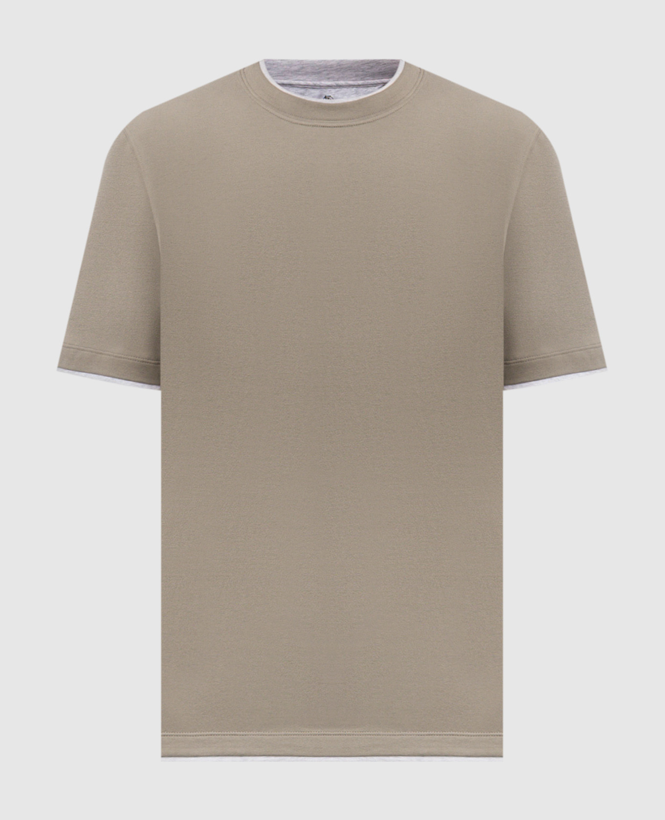 Футболка цвета хаки