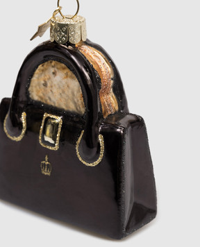 Vondels Чорна ялинкова іграшка Bag Marmalade Sandwich 4232870080011