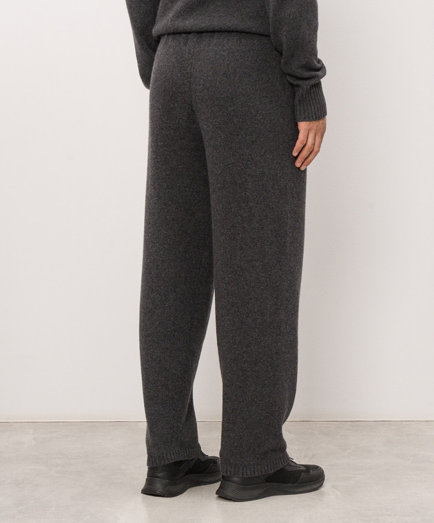 Woolrich Серые спортивные брюки из шерсти CFWOTR2048MRUF5094 изображение 4