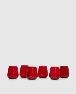 Vema Набір червоних склянок JOY 6 шт JOYDOF