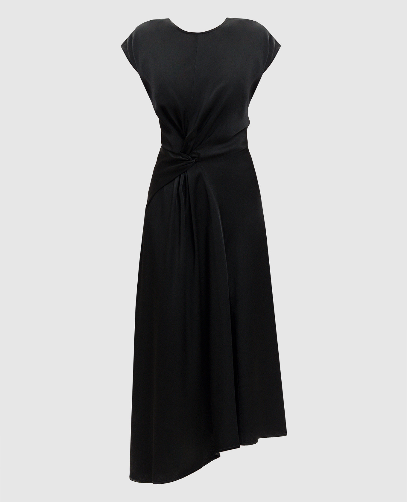 Черное платье миди Aria
