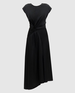 Victoria Beckham Чорна сукня міді Aria 1226WDR007292D