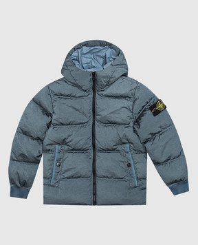 Stone Island Детский пуховик с патчем логотипа L2S164100006S001914