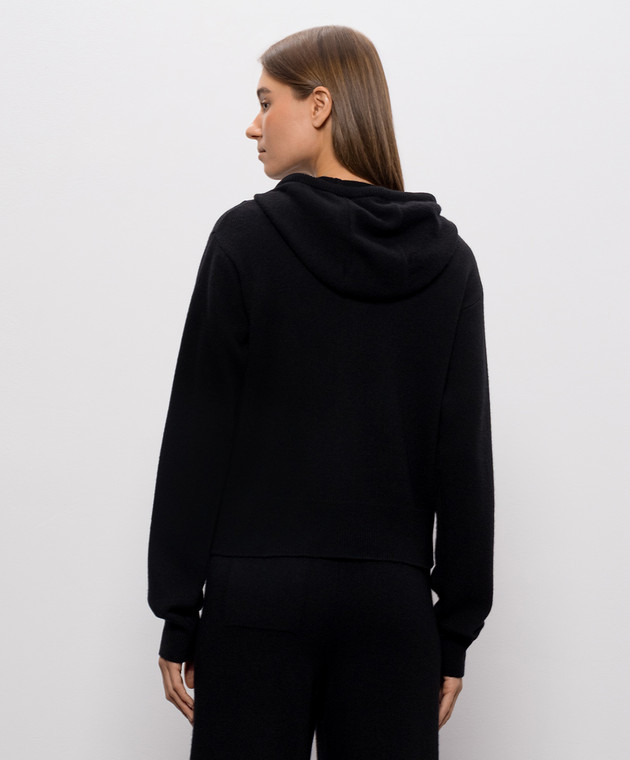 Woolrich Чорна спортивна куртка з вовною CFWWKN2043FRUF0574 зображення 4