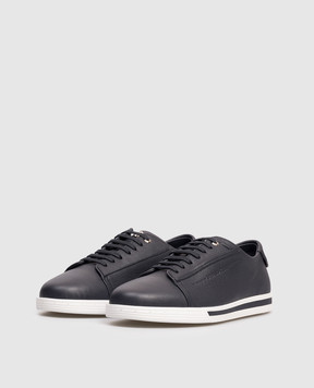 Stefano Ricci Сині замшеві кросівки з логотипом UV33G6662MR