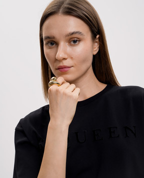 Reco Золотиста каблучка AN22