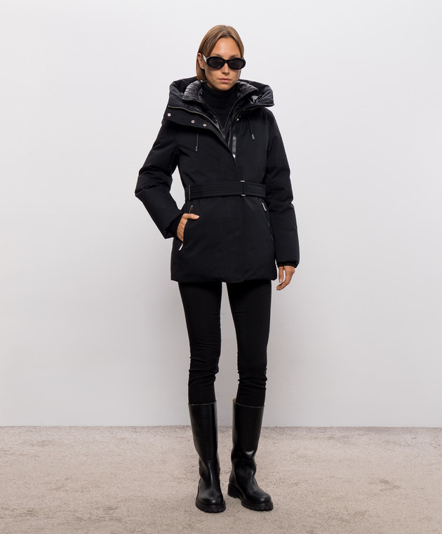 Mackage Черная пуховая куртка Jeni JENINFZ изображение 2