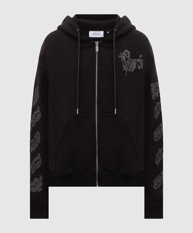 Черная спортивная куртка Paisley
