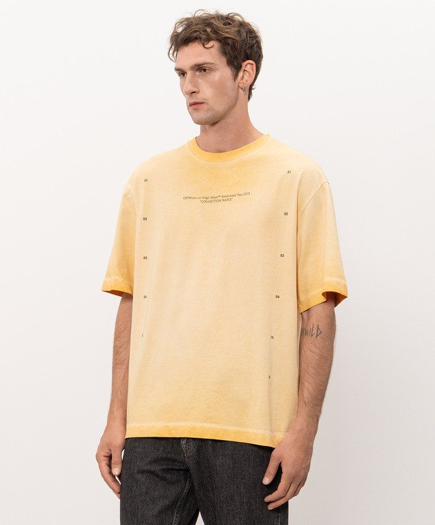 Off-White Женская футболка Chakra Arrow 44MAA120F26J00G изображение 3