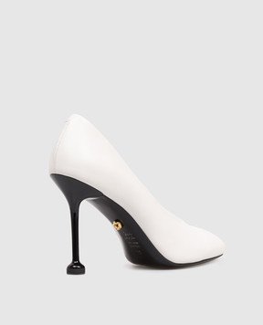 Babe Pay Pls Белые кожаные туфли 211927KO