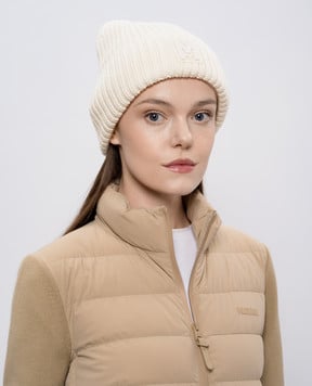 Mackage Біла шапка JUDE-WZ з вовною JUDEWZ