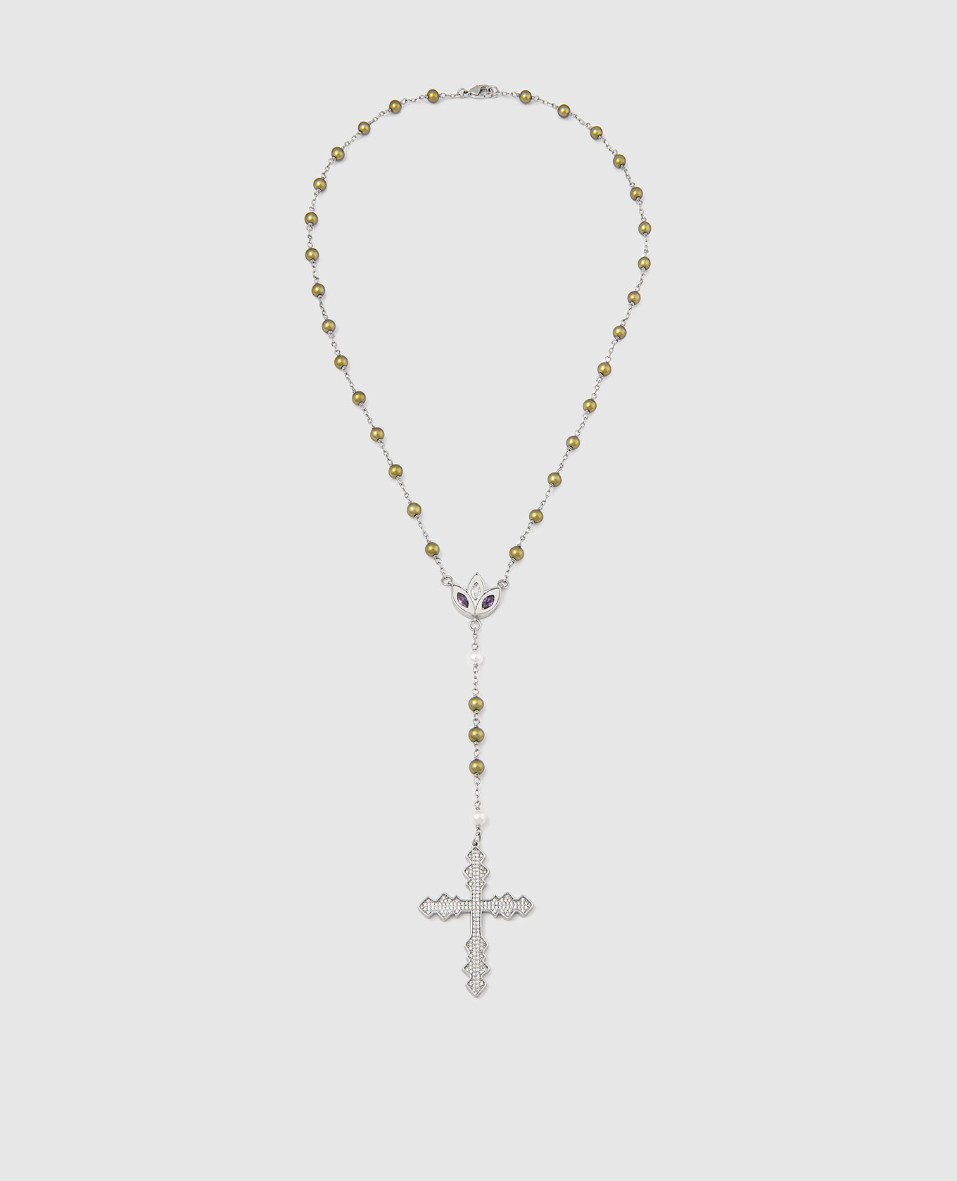 

Ожерелье Purgatorio с подвеской, Серебристый, Ожерелья