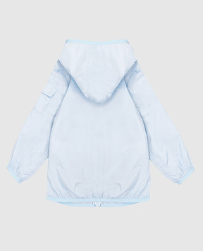 Moncler ENFANT Детская голубая ветровка Songu L19511A0001653A5E
