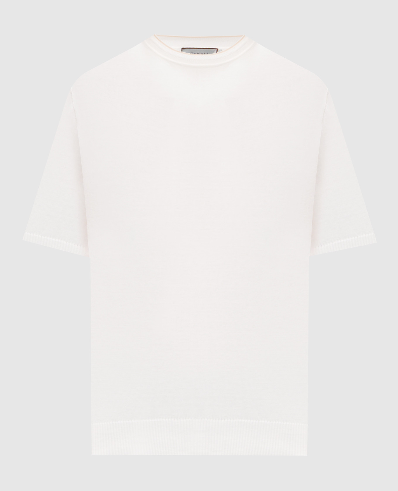 Белая футболка из хлопка