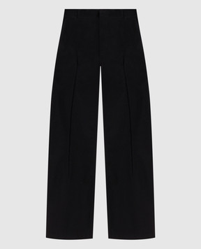 Maison Margiela MM6 Чорні штани S52KA0582M36019