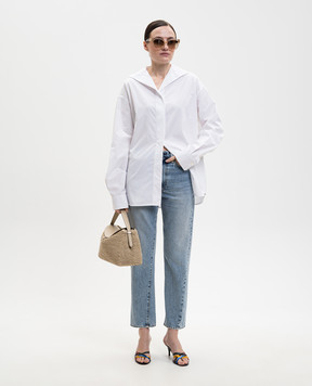 Toteme Белая рубашка 262WRT0669FB0226