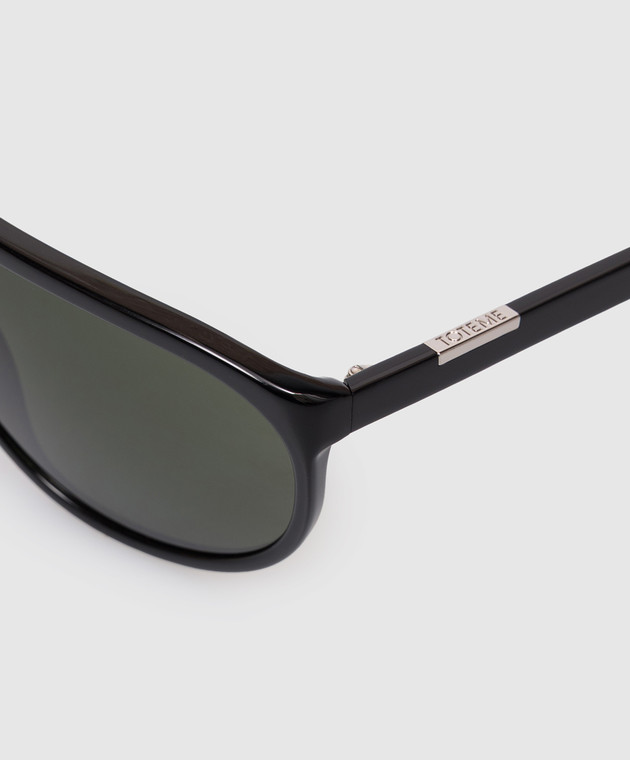 Toteme Черные солнцезащитные очки Shield Aviator 263WAE0011EC0001 изображение 4