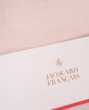 Le Jacquard Fraincais Рожевий ранер Tivoli з льону 26727