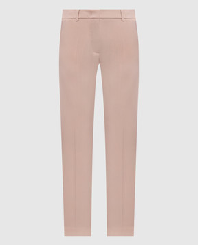 Max Mara Weekend Бежевые штаны DCANON из шерсти WKDCANON