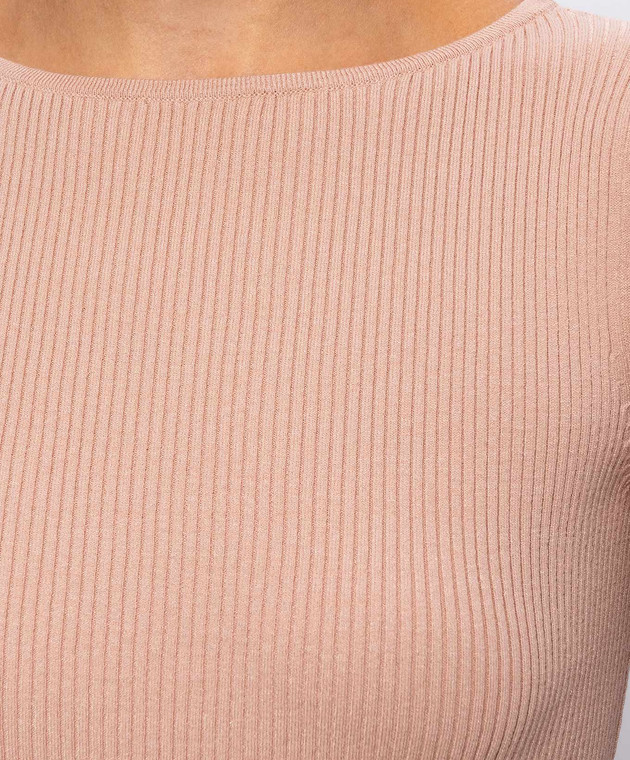 Max Mara Weekend Бежевый топ GOLA WKDGOLA изображение 5