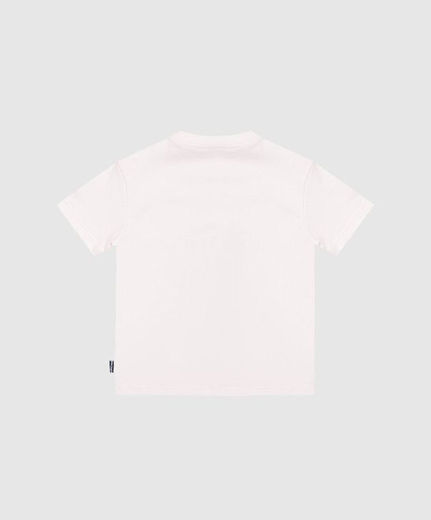 Palm Angels Дитяча рожева футболка з принтом PGAA002S26JER009 зображення 2