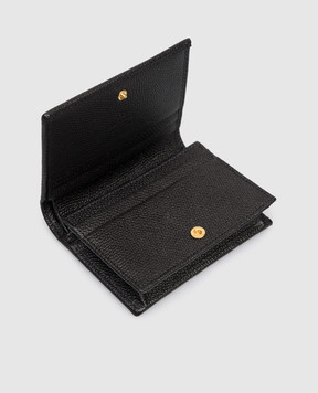 Valentino Чорне шкіряне портмоне Vlogo Signature 8W2P0AJ3SNP