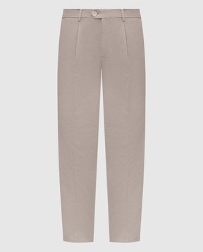 Brunello Cucinelli Сірі штани M289LE1450