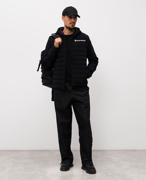 Moncler Grenoble Черная ветровка с логотипом K20978G0003289ALV