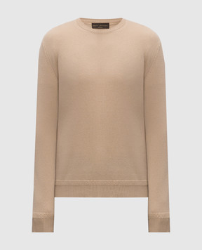 Brett Johnson Бежевий светр з кашеміру FW26K26LPCHSEL
