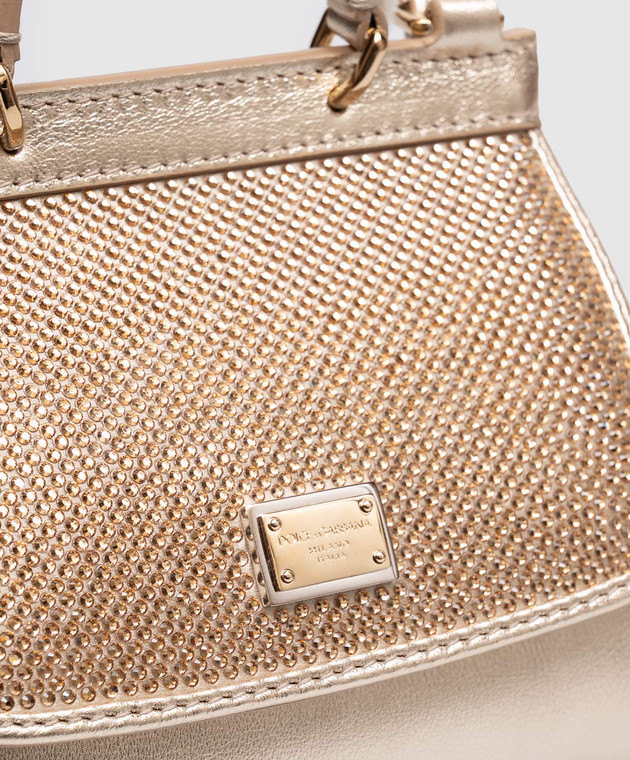 Dolce&Gabbana Детская сумка Sicily со стразами EB0003A3G25 изображение 3