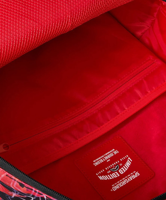 Sprayground Детский красный рюкзак DIABLO - MURAL FIRE 910B8890NSZ изображение 4
