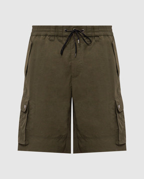 Dolce&Gabbana Шорты для плавания цвета хаки M4F51TON0C9