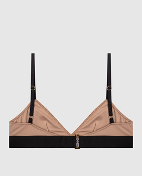 Tom Ford Бежевый браслет с контрастным логотипом BRJ009JEX011