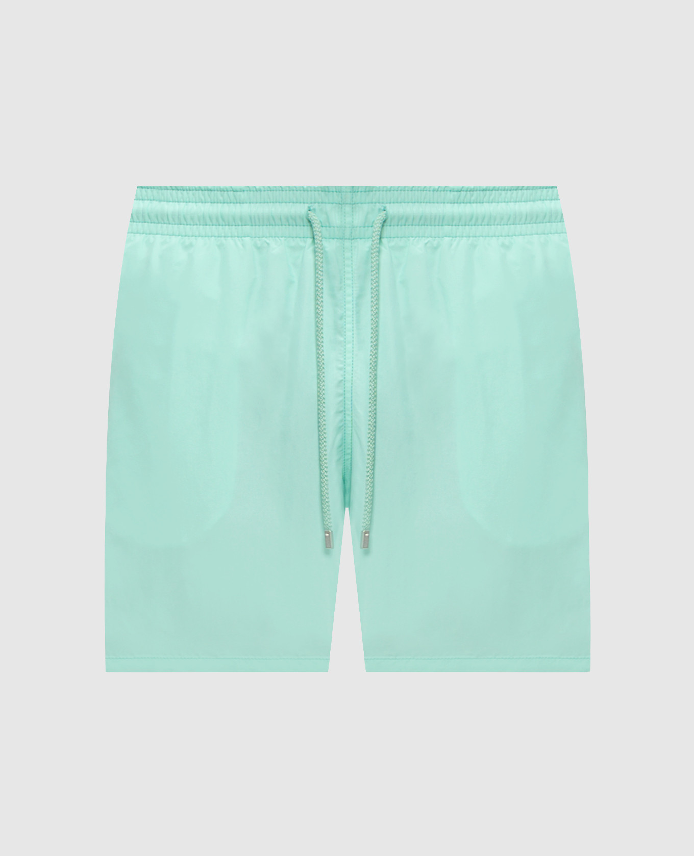 Зеленые шорты для плавания с нашивкой