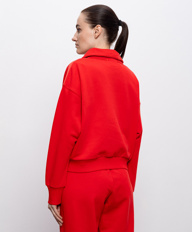 Parajumpers Красный свитшот Zendaya с молнией 26SPWFLEY32 изображение 4