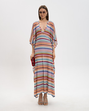 Missoni Платье макси в узор с люрексом MC23SQ05BR014F