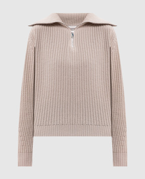 Max Mara Weekend Бежевый свитер LASER из шерсти WKDLASER