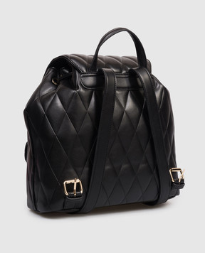 Twinset Черный рюкзак с геометрическим тиснением 261TB7280