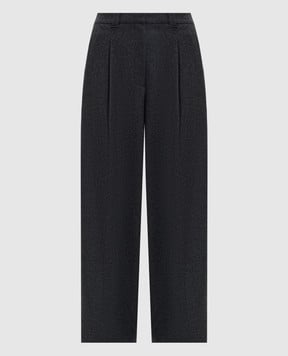 3.1 Phillip Lim Серые брюки с шерстью F2515101FLT