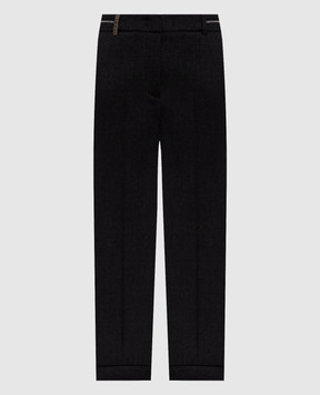 Peserico Сірі штани з вовною P0478602660