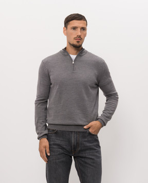 Cashmere&Whiskey Сірий джемпер 77397