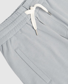 Brunello Cucinelli Дитячі блакитні джогери BE854E356C