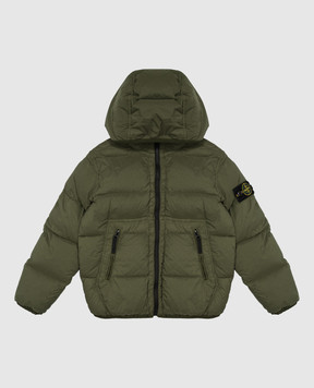 Stone Island Дитяча зелена пухова куртка L2S164100004S002868