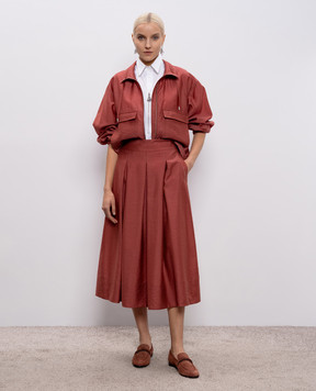 Peserico Красная куртка с цепочкой A2512901939