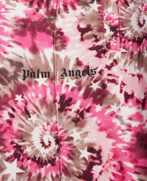 Palm Angels Детские розовые брюки с эффектом тай-дай PGCJ006S26FAB002