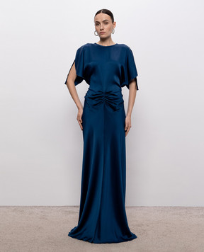 Victoria Beckham Синя сукня максі Isabella 1226WDR007004A