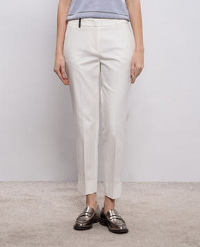 Peserico Білі штани A04718J001953