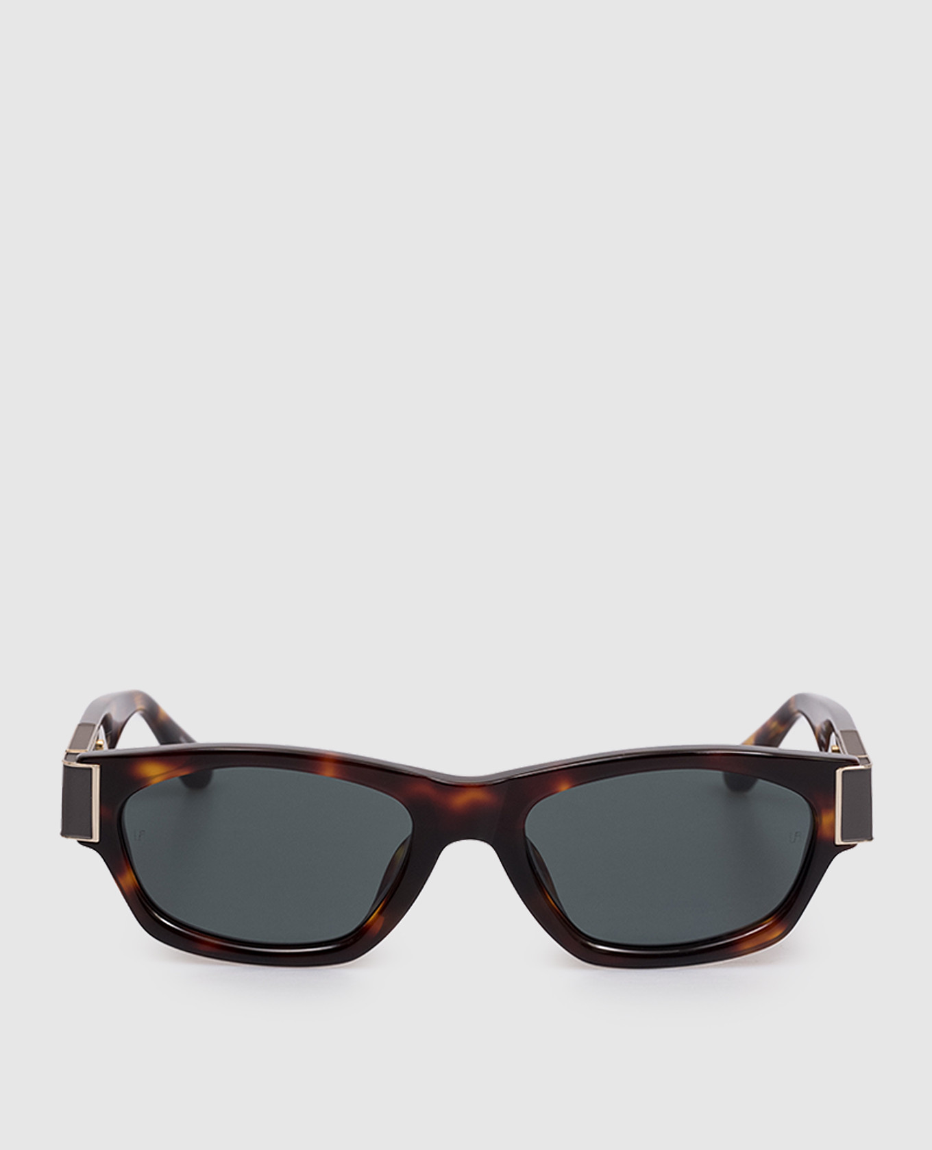 

Коралловые солнцезащитные очки Clara с позолотой, Коричневый, Солнцезащитные очки