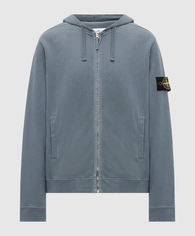 Stone Island Блакитна спортивна куртка L2S156100067S0A20